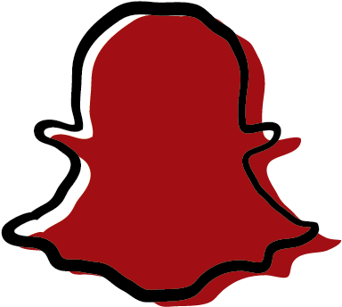 Snapchat With White-01 (426x426), Png Download
