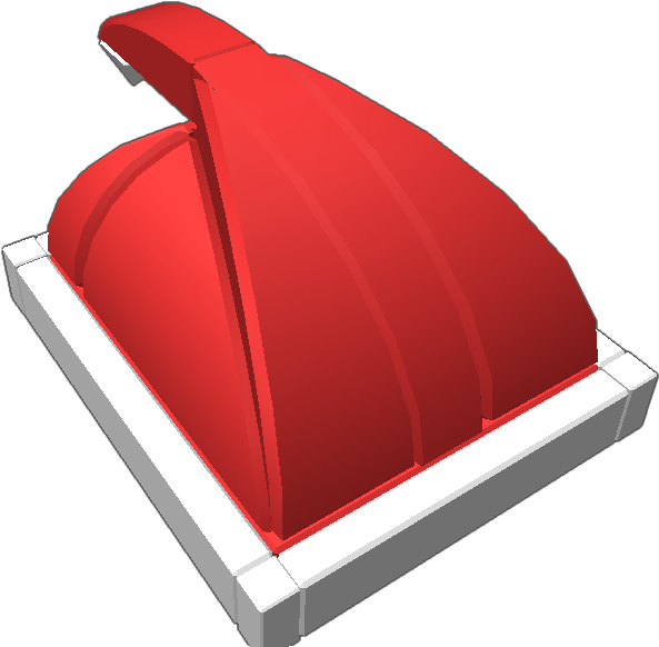 A Santa Hat For Everyone I Think I Made This Pretty - Architecture (768x768), Png Download