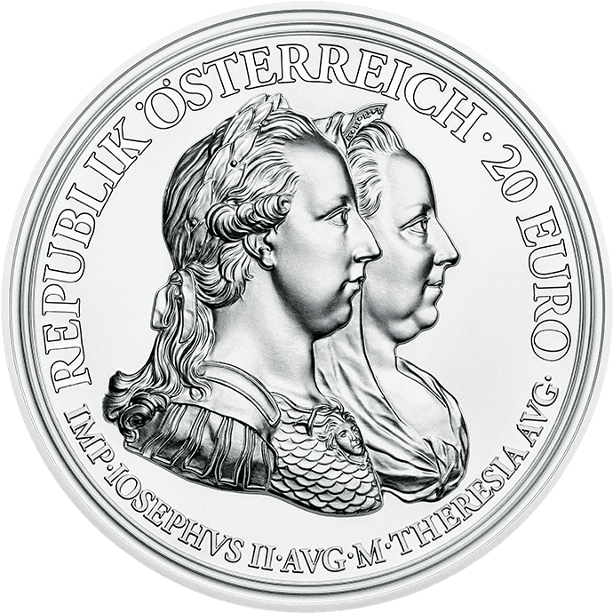 Maria Theresa Silver Coin, Prudence And Reform - Maria Theresa (716x716), Png Download