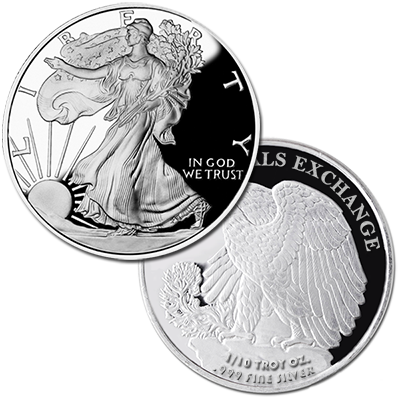 Silver American Eagle Coin 1986 (400x400), Png Download