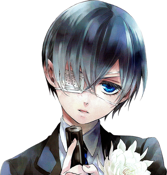 Ciel Phantomhive Kuroshitsuji Ciel Cielkuroshitsuji - Ciel Black Butler Png (578x603), Png Download
