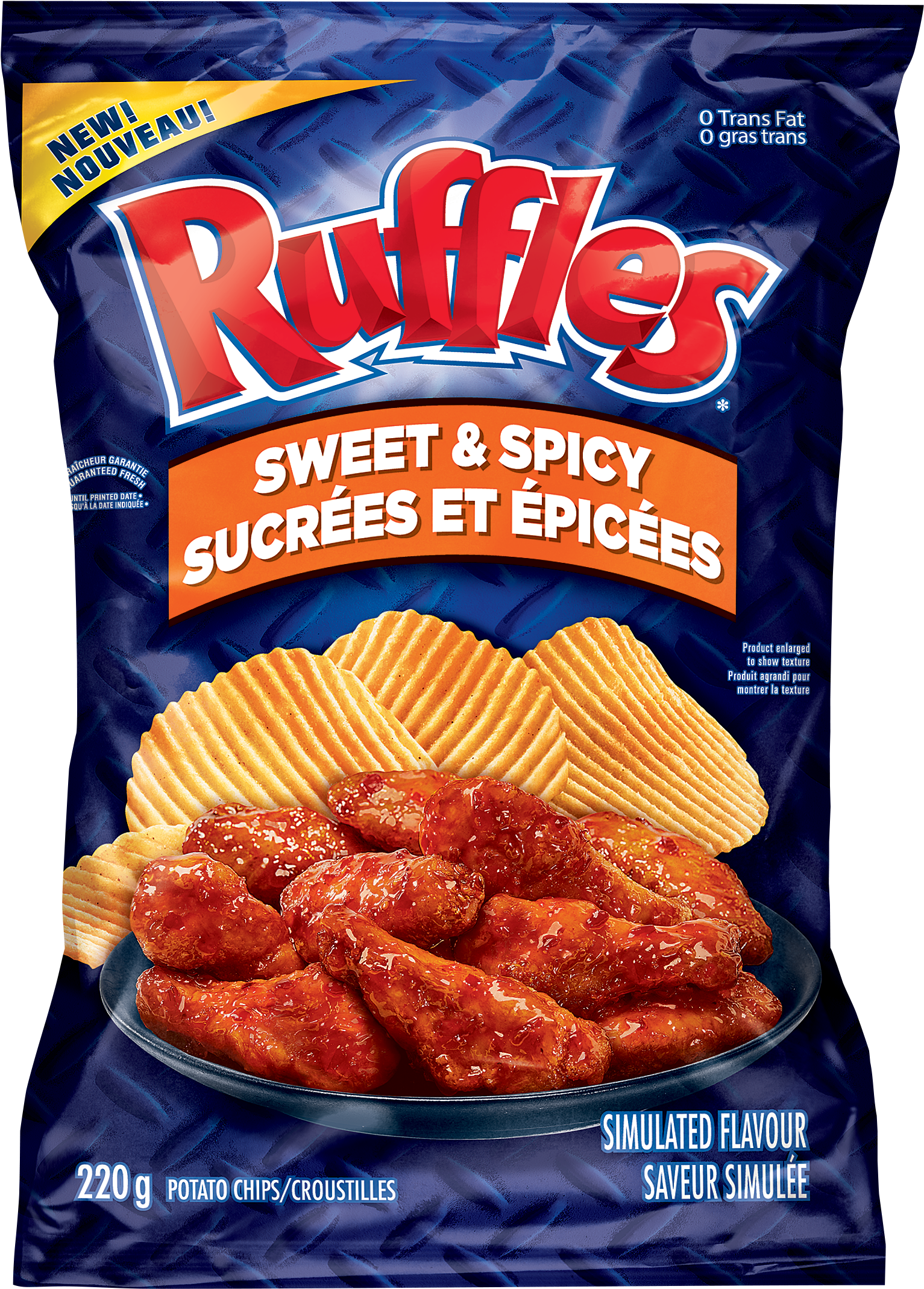 Ruffles® Sweet & Spicy - Ruffles Sweet And Spicy (1706x2258), Png Download