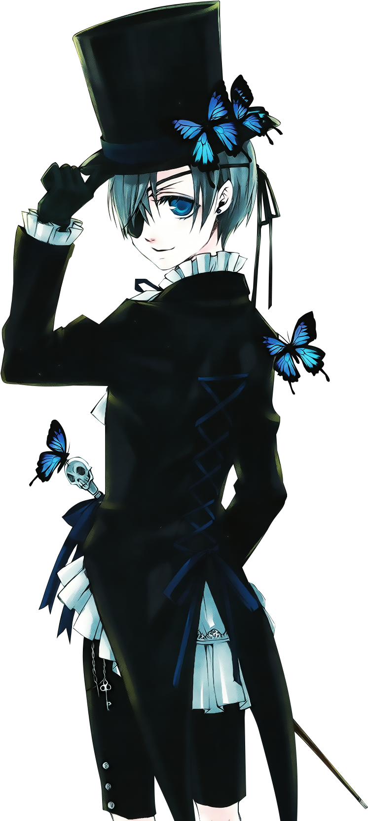 Download Renders Kuroshitsuji Ciel Phantomhive Garcon Canne