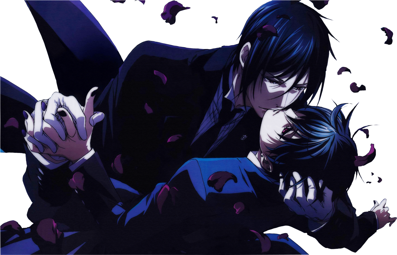 Sebastian X Ciel Phantomhive Images Cute Xd Hd Wallpaper - Sebastian X Ciel (1600x1011), Png Download