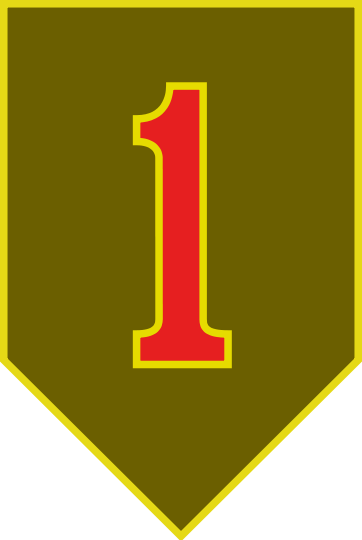 362px 001id Csib - 1st Infantry Division Logo (362x540), Png Download
