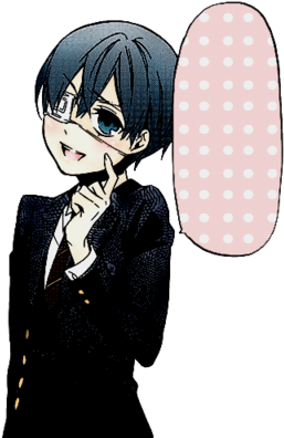 Actually, Your Wrong - Black Butler Ciel Transparent (400x500), Png Download