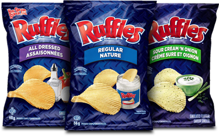 Chips - Ruffles Chips Canada Flavors (440x274), Png Download