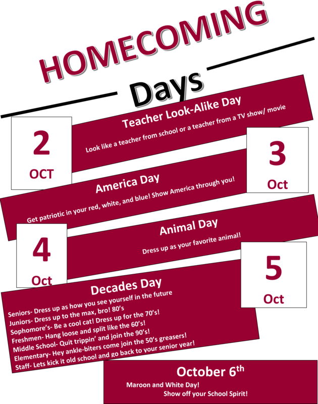 50s For Homecoming Dress Up Days (630x800), Png Download
