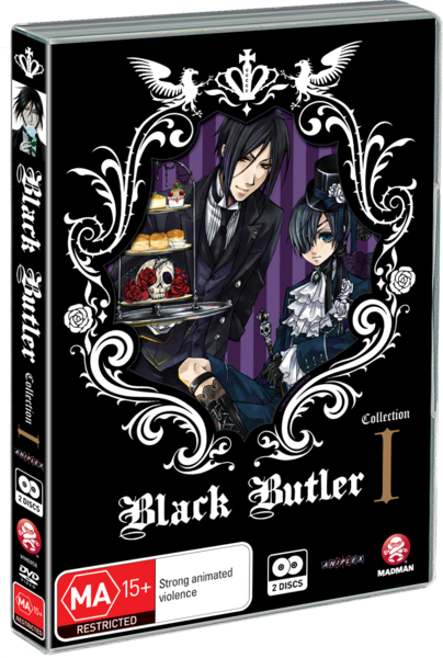 Based Upon The Smash Hit Manga Series By Toboso Yana, - Xbox 360 Black Butler (404x600), Png Download