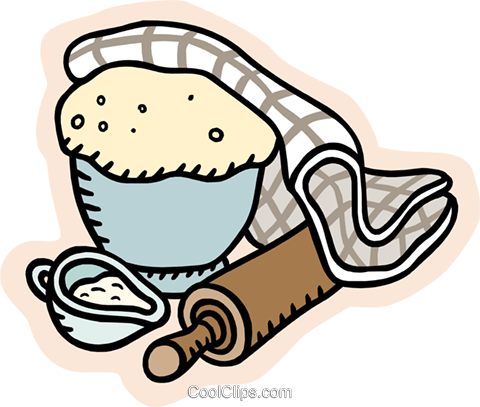 Bread Clipart Bread Dough - Clip Art (480x407), Png Download