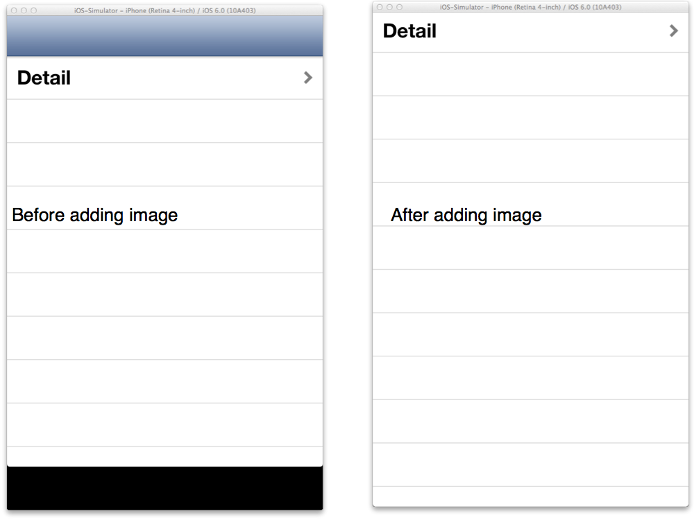 Missing Title Bar After Adding Default-568h@2x For - Number (1000x750), Png Download