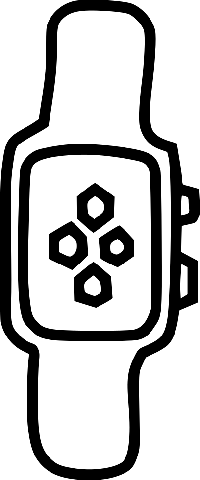 Apple Watch Iwatch Device Time Clock Comments - Apple Watch (408x980), Png Download