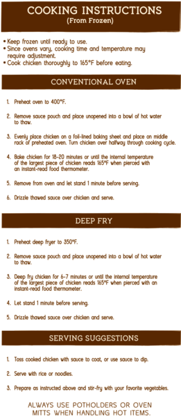 Baked Salmon With Bread Crumbs Clipart - Kahiki Sweet Teriyaki Chicken Cooking Instructions (260x635), Png Download