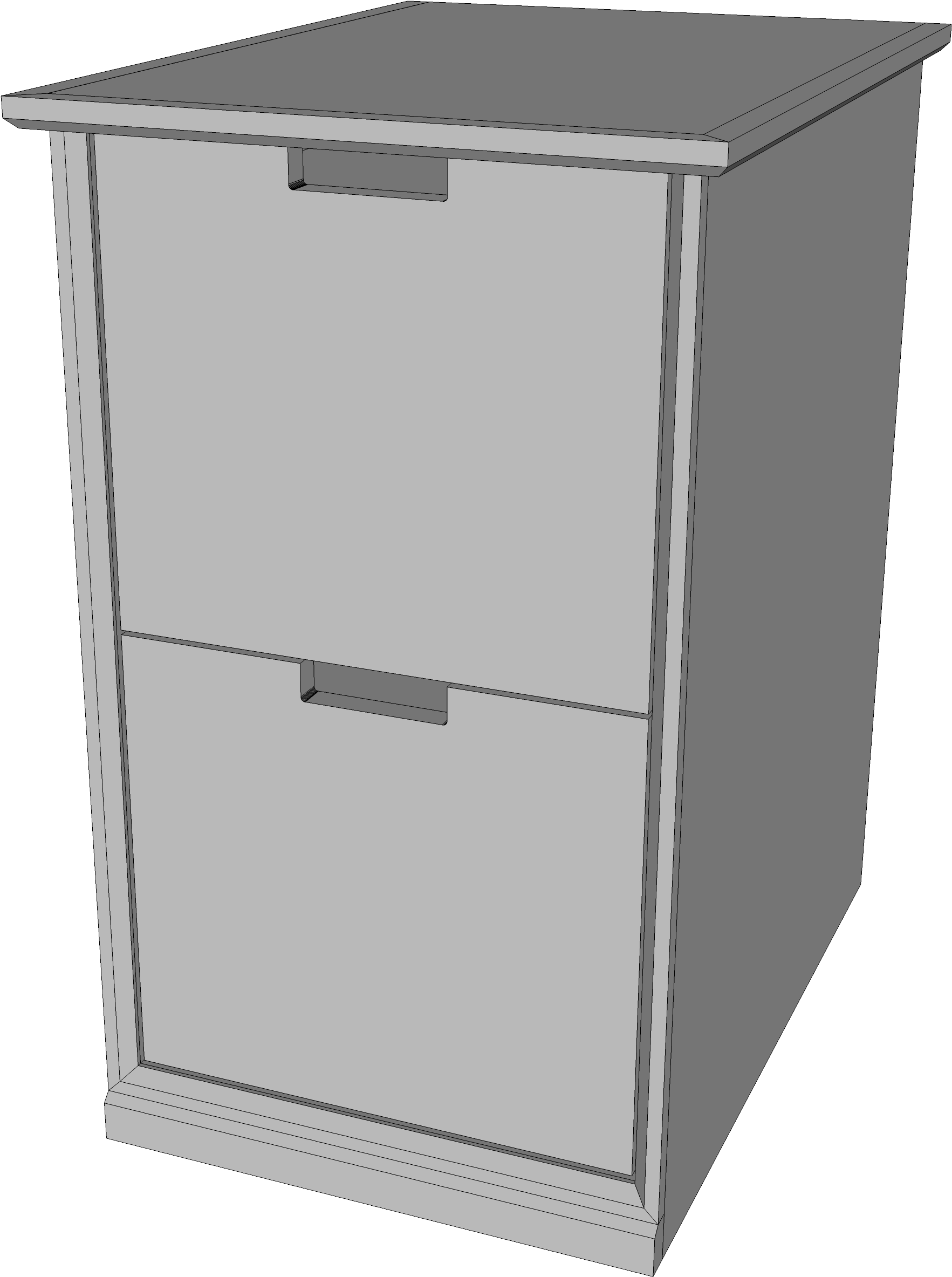 Filing Cabinet Kegerator Is It A Filing Cabinet Or - Cabinetry (1887x2449), Png Download