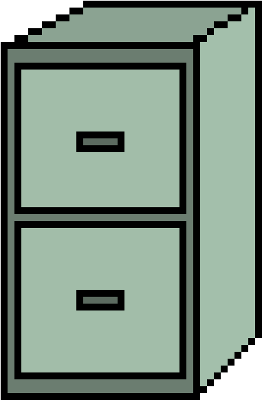 File Cabinet - Furniture (490x660), Png Download