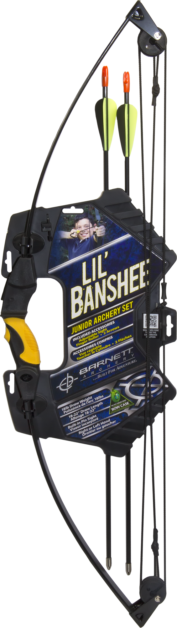 Lil' Banshee Jr - Barnett Lil Banshee Kit Jnr Archery Compound Bow (565x2000), Png Download