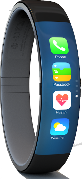 Iwatch - Apple Watch (318x694), Png Download