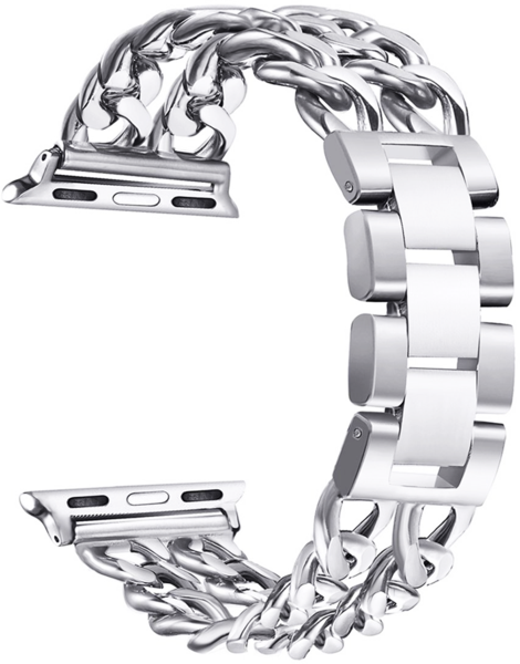 Sellers360 Stainless Steel Iwatch Metal Band For Apple - Stainless Steel Wrist Bracelet Strap Clasp For Apple (470x600), Png Download