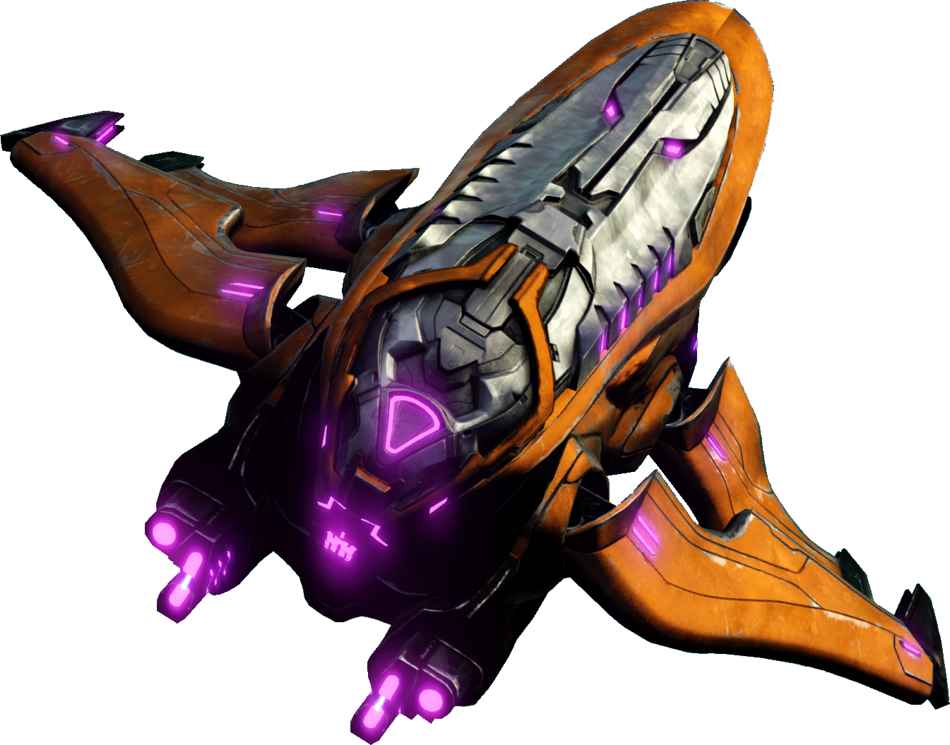 Htmcc-h2a Render T26bz Banshee Flying2 - Halo Human Banshee (1345x1056), Png Download