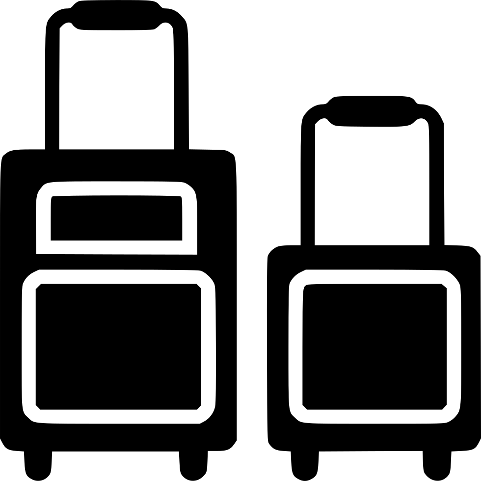 Png File - Luggage Png Icon (980x980), Png Download