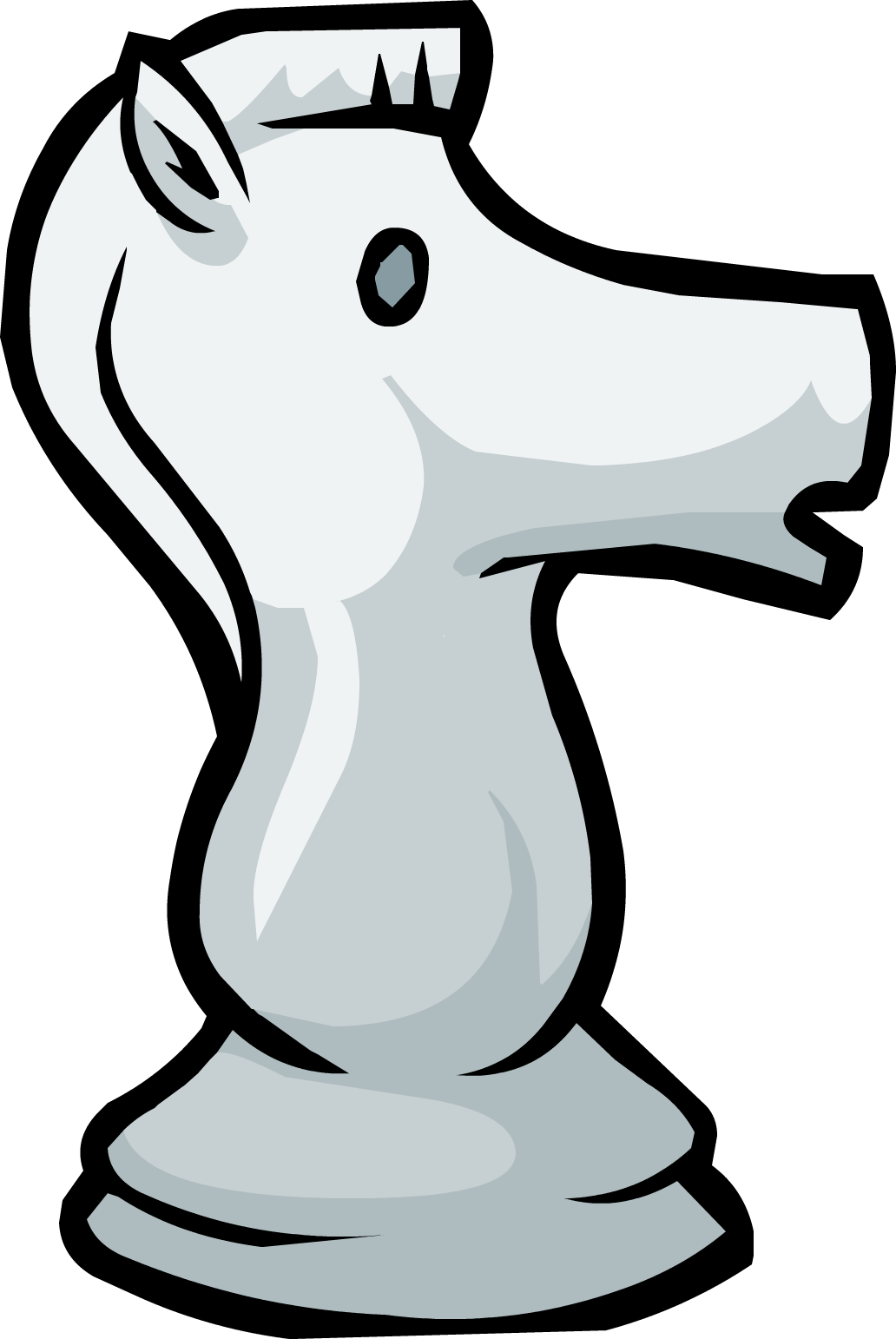 Chess Knight - Png - Chess Knight (1032x1542), Png Download