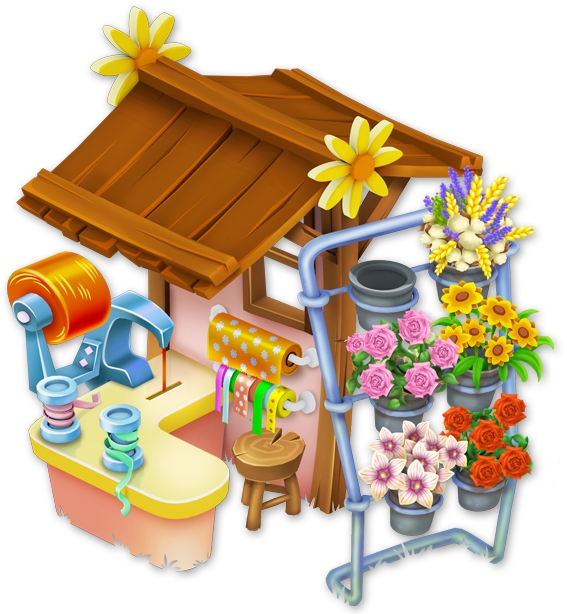 Rustic Bouquets Are Made In The Flower Shop - Floristry (615x615), Png Download