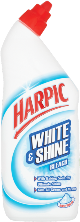 Harpic White Shine Bleach 750ml - Harpic White And Shine (800x800), Png Download