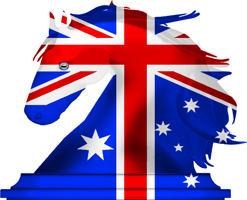 Chess, Knights, Knight - Flag (1897x863), Png Download