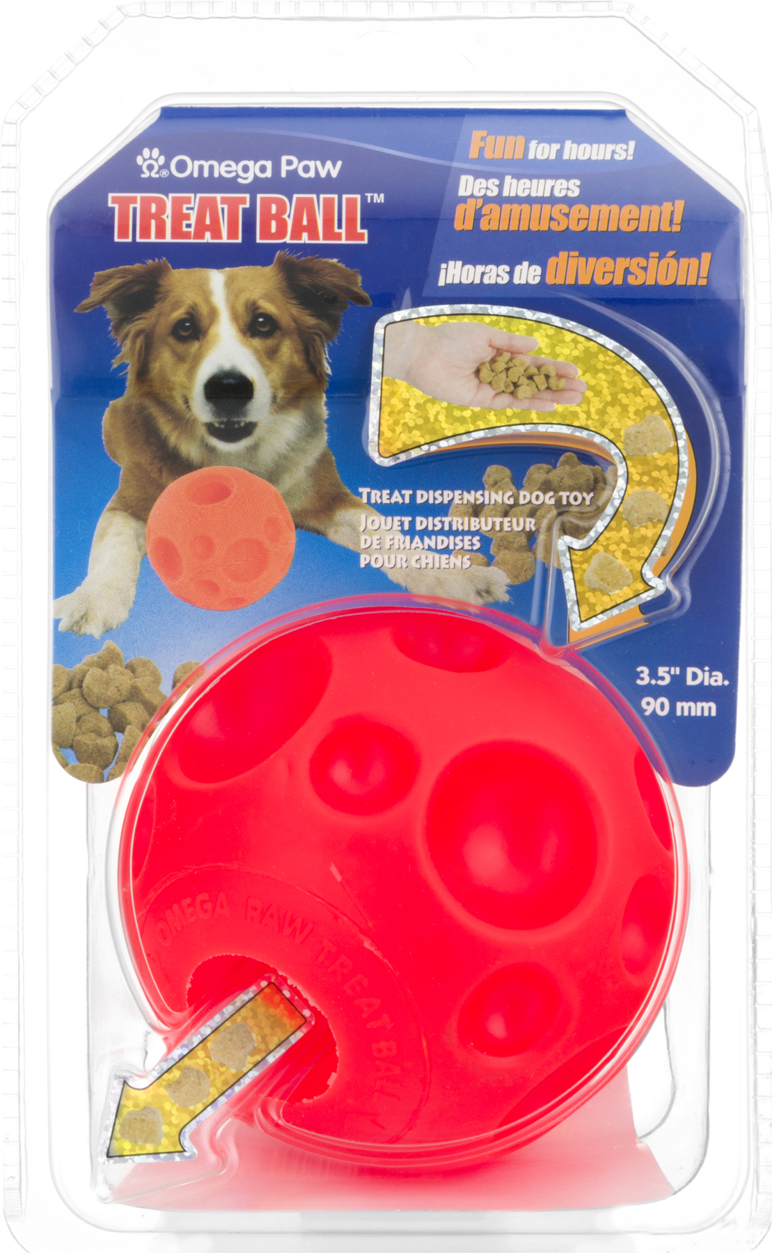 Omega Paw Medium, Easy To Clean, Fun (1800x1800), Png Download