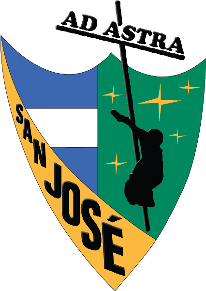 Salesianos En Centroamerica - Escudo Del Colegio Salesiano San Jose (504x661), Png Download