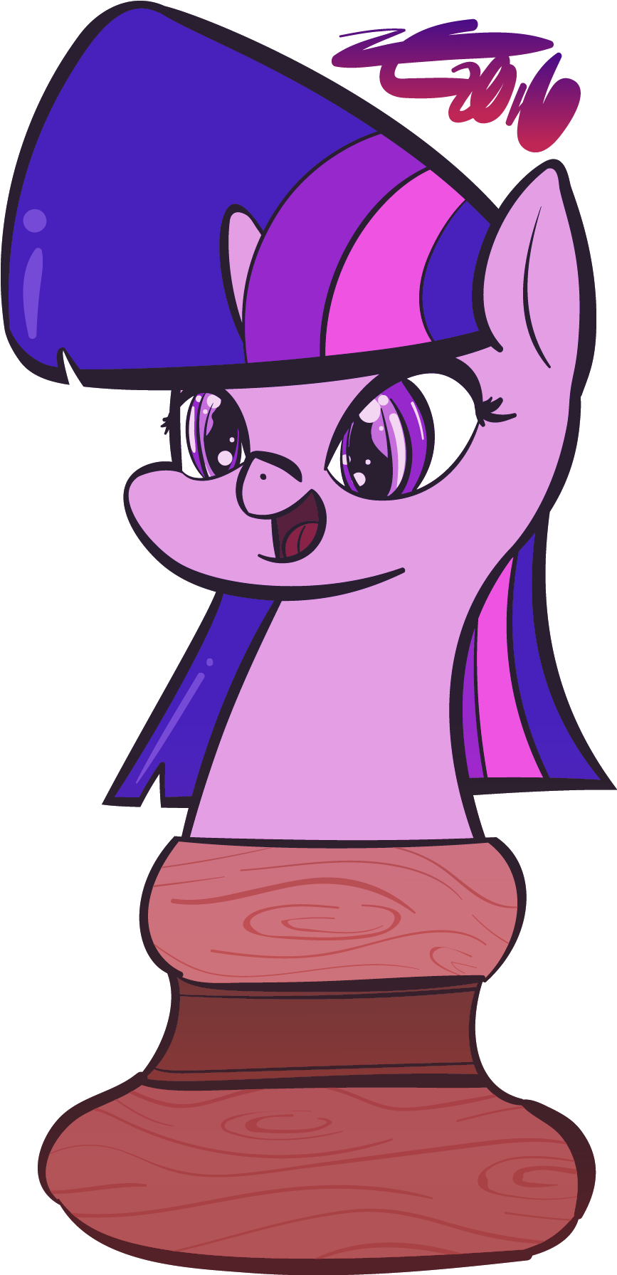 Liracrown, Chess, Chess Piece, Knight, Knight Pony - Cartoon (866x1810), Png Download