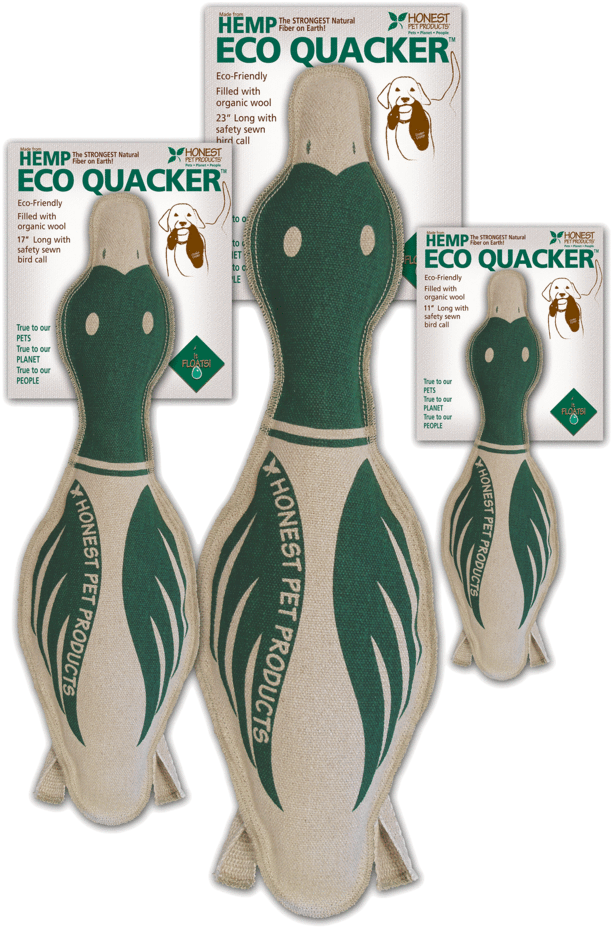 Eco Quacker™ - Honest Pet Products Eco-quacker 17" Medium (719x1024), Png Download