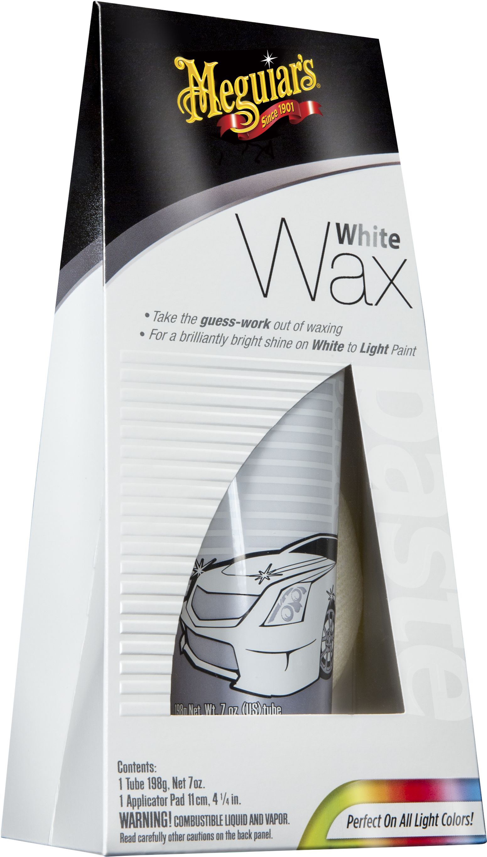 White Wax - Meguiar's White (light) Wax Car Cosmetics (3000x3000), Png Download