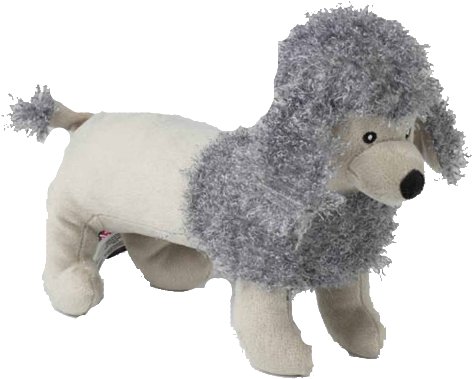 Poochrageous Poodle Dog Toy - Petrageous Poochrageous Poodle Dog Toy - Gray - One (482x482), Png Download