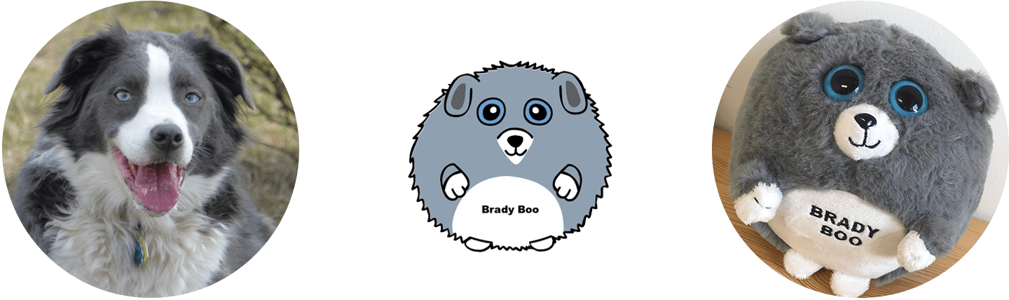 Grey Custom Stuffed Animal Of Dog - Dog (1920x734), Png Download