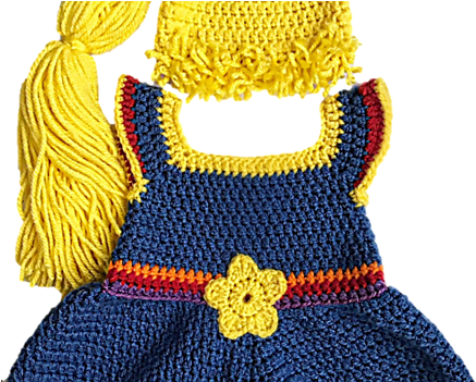 Cutest Rainbow Brite Costume Free Crochet Pattern Ever - Crochet (446x350), Png Download