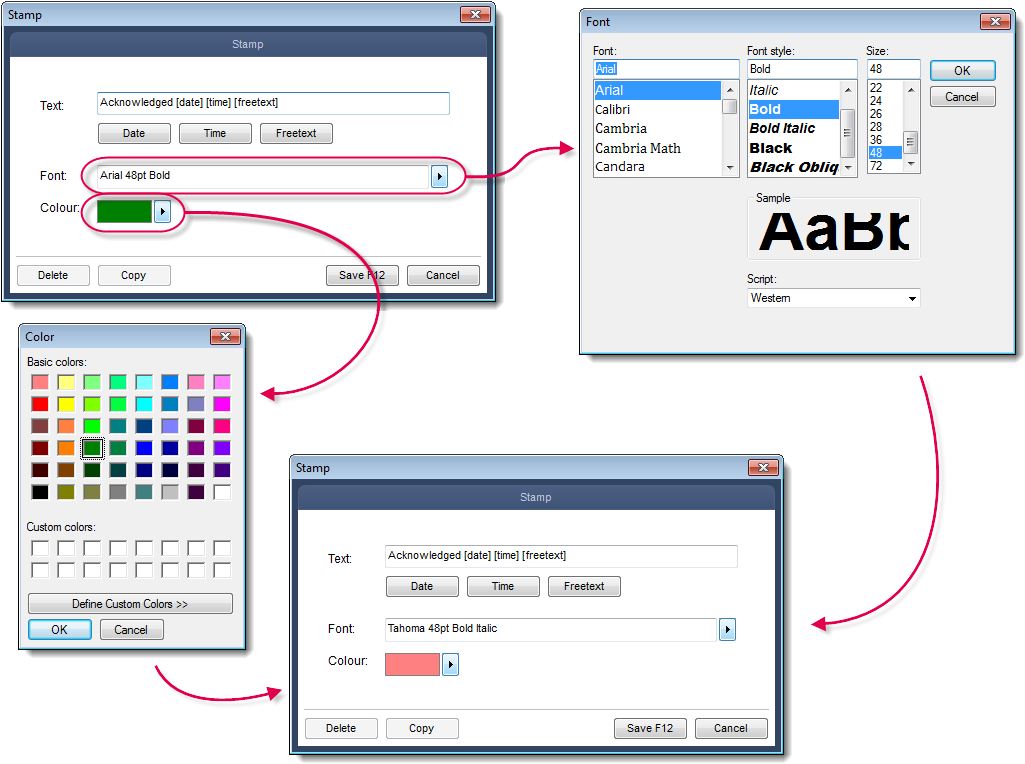 Once The Stamp Is Configured, Click Save To Save The - Pictek Gaming Mouse Wired 7200 Dpi Programmable Breathing (1028x774), Png Download