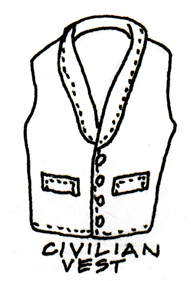 Civilian Vest (1000x1000), Png Download