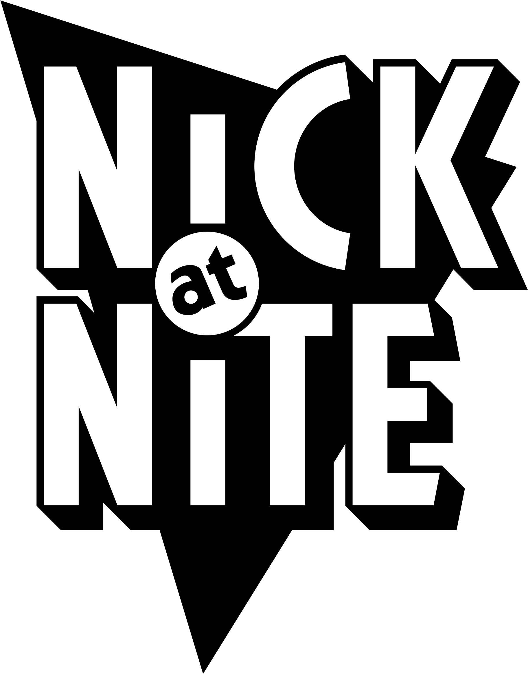 Nick At Nite Logo Png Transparent - Nick At Nite Logo 90s (2400x2400), Png Download