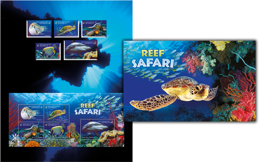 Stamp Pack Stamp Pack - Marine Biology (970x545), Png Download