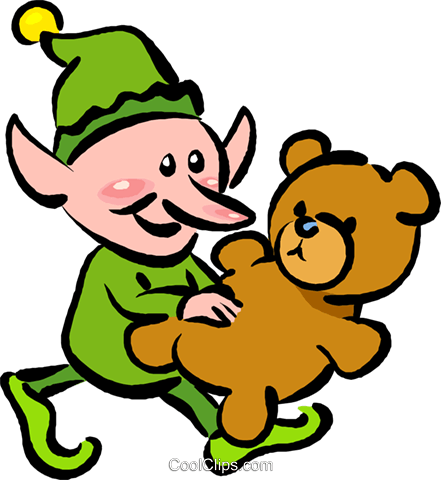 Duende Do Papai Noel Livre De Direitos Vetores Clip - Santa's Elves Clip Art (441x480), Png Download