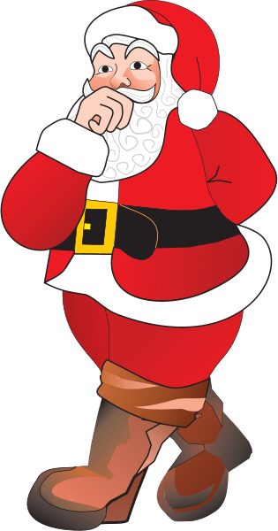 Santa Claus (315x600), Png Download