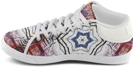 Dawning Sun Flare Women's Chukka Canvas Shoes - Walking Shoe (500x500), Png Download