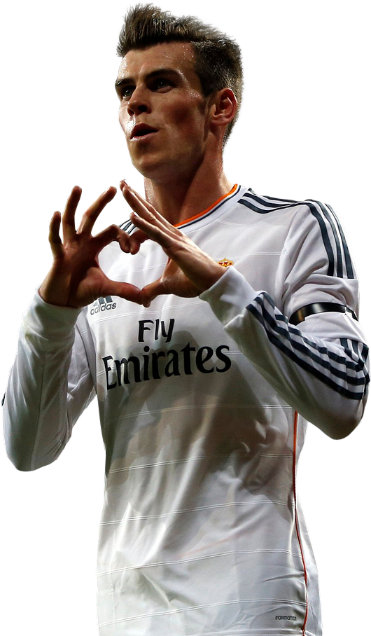 Www - Footyrenders - Com - Gareth Bale 2014 Png (603x935), Png Download
