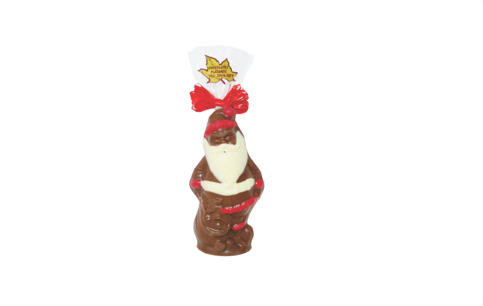 Papai Noel De Chocolate Pequeno - Cartoon (980x620), Png Download