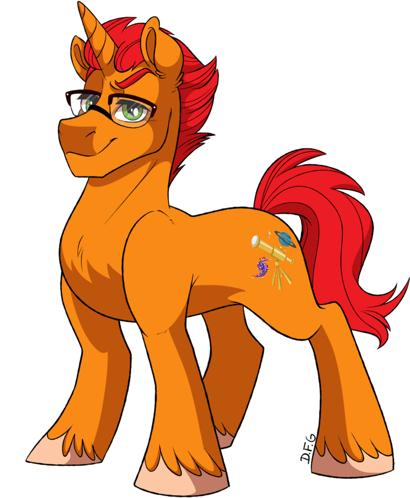 Dragonfoxgirl, Glasses, Male, Oc, Oc Only, Oc - Cartoon (1024x1024), Png Download