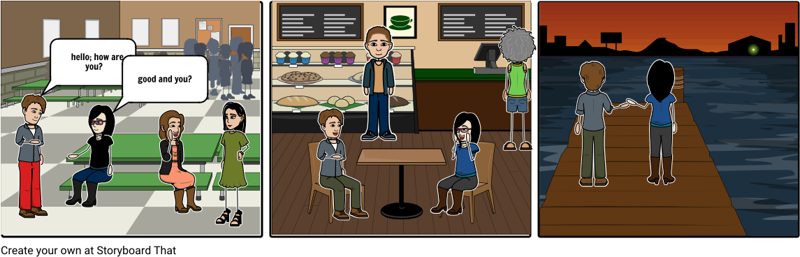 Amor A Primer Bale - Cartoon (1164x385), Png Download