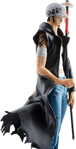 Trafalgar Law Colosseum Figure Version - One Piece Trafalgar Law Sculture Big Banpresto Colosseum (600x600), Png Download