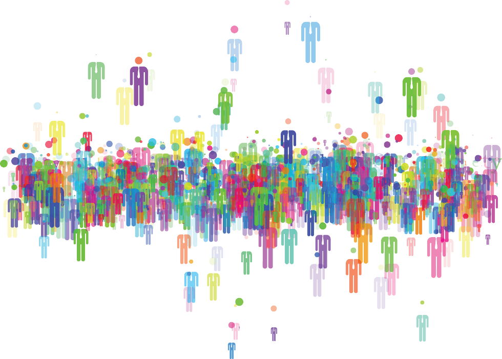 People-background - “ - People Background (980x701), Png Download