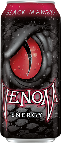 Venom Black Mamba Energy Drink - Venom Energy Drink (250x500), Png Download